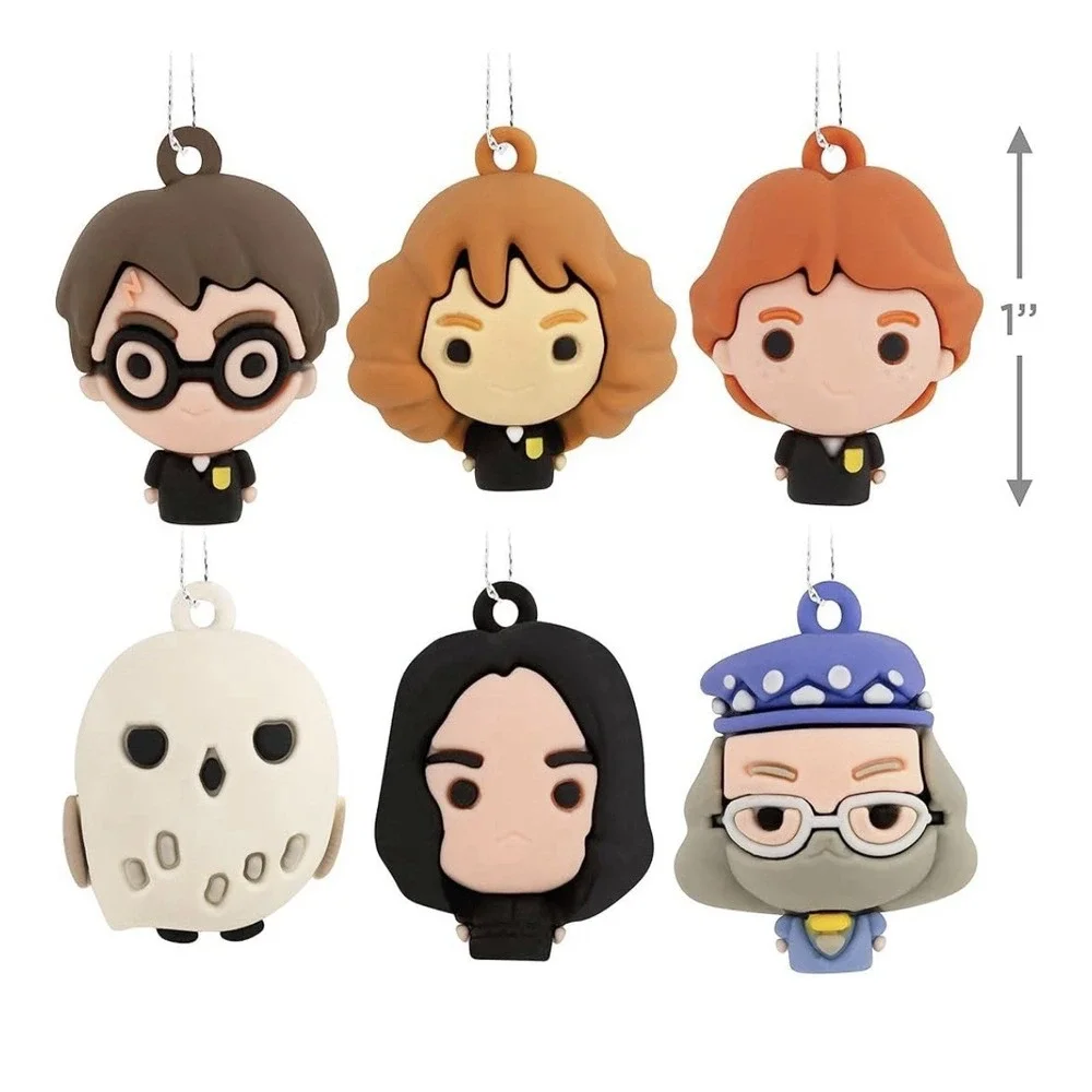 NEW 2021 Hallmark 6‎ Mini Ornaments Harry Potter Characters